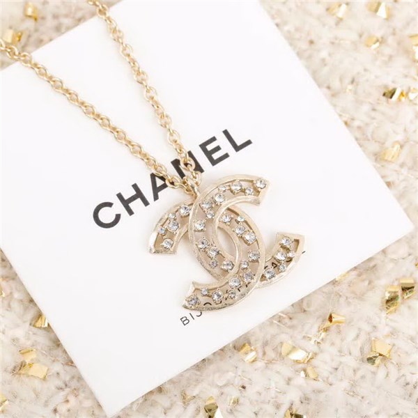 Collana Chanel Swarovski Diamond doppia C