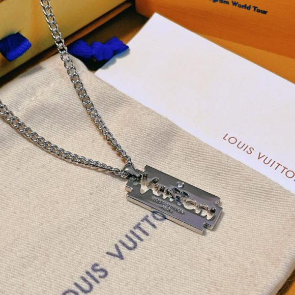 Collana da uomo piccola con lama in argento LOUIS VUITTON