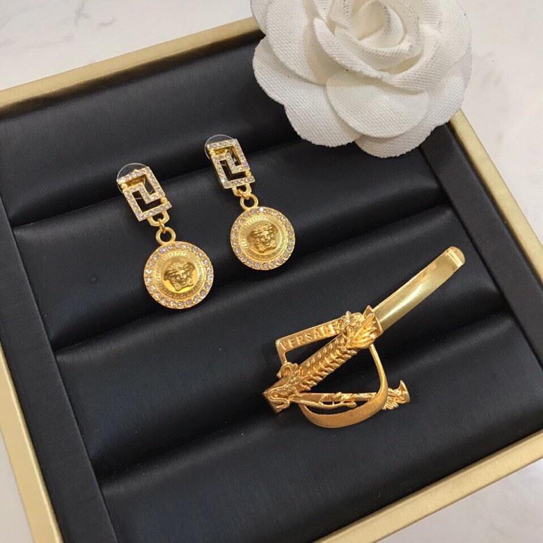 replica,repliche,fake,1:1,earrings,bracelet,ring,jewelry Orecchini Versace Beauty Head