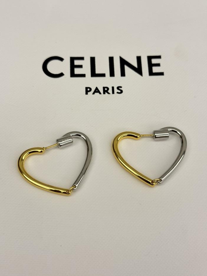 replica,repliche,fake,1:1,earrings,bracelet,ring,jewelry Gli ultimi orecchini d’amore di Celine