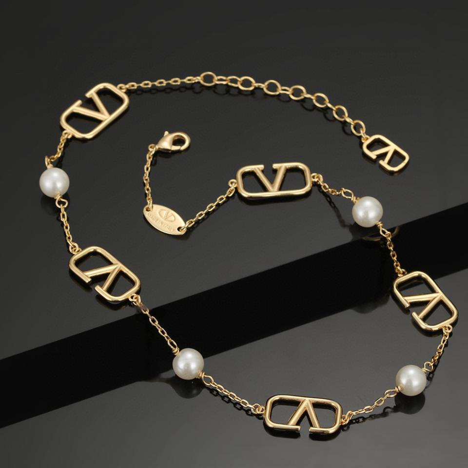 replica,repliche,fake,1:1,earrings,bracelet,ring,jewelry Collana Valentino