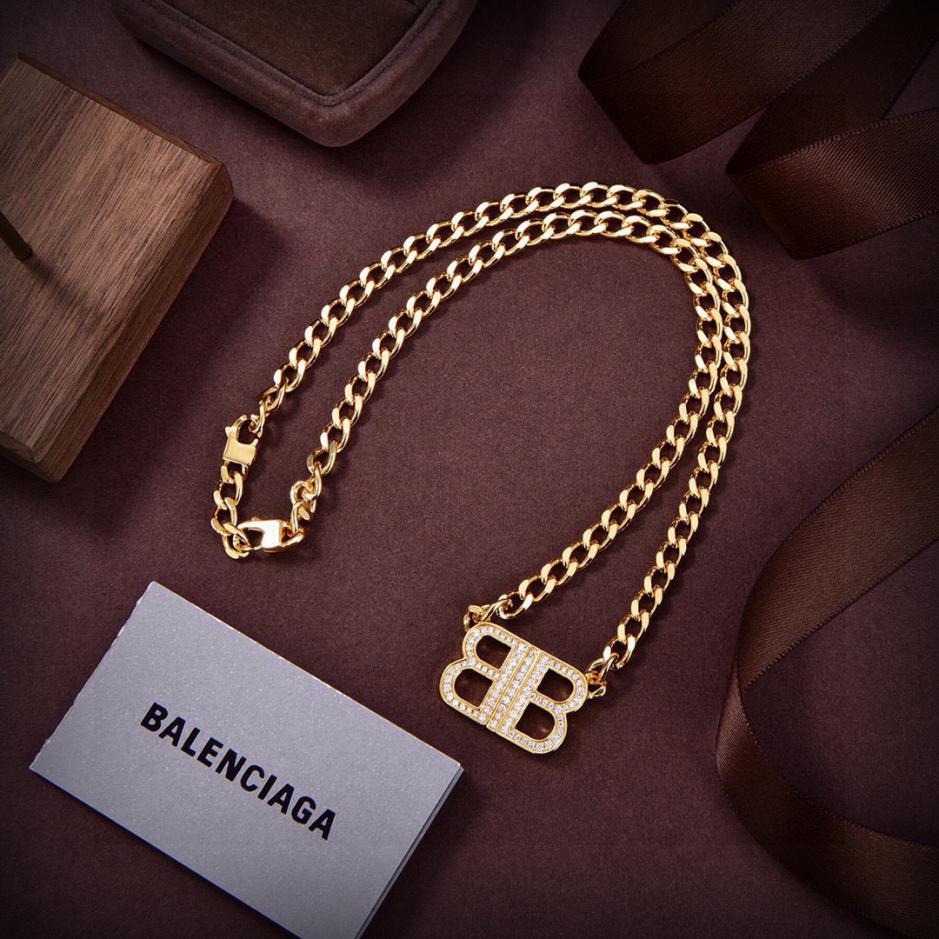 replica,repliche,fake,1:1,earrings,bracelet,ring,jewelry Collana Balenciaga