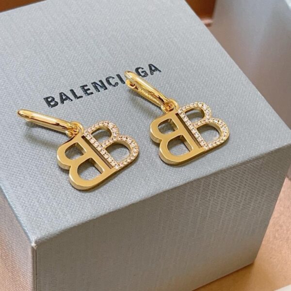 Orecchini BALENCIAGA contatore sincronizzazione (F793)