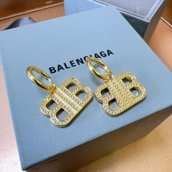 Orecchini BALENCIAGA contatore sincronizzazione (469B)