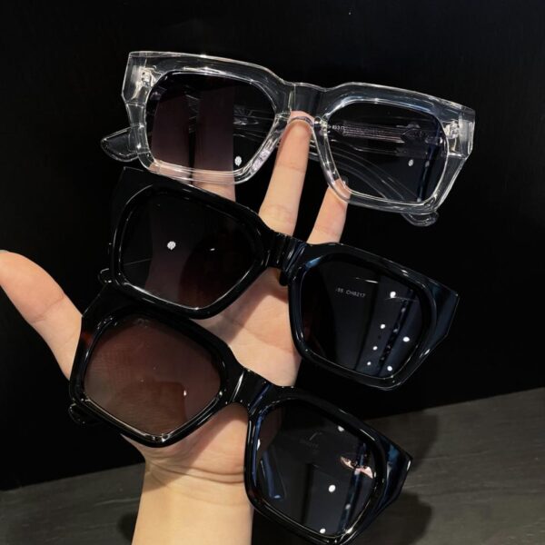 Occhiali da sole con montatura piatta Chrome Hearts Scout Flower