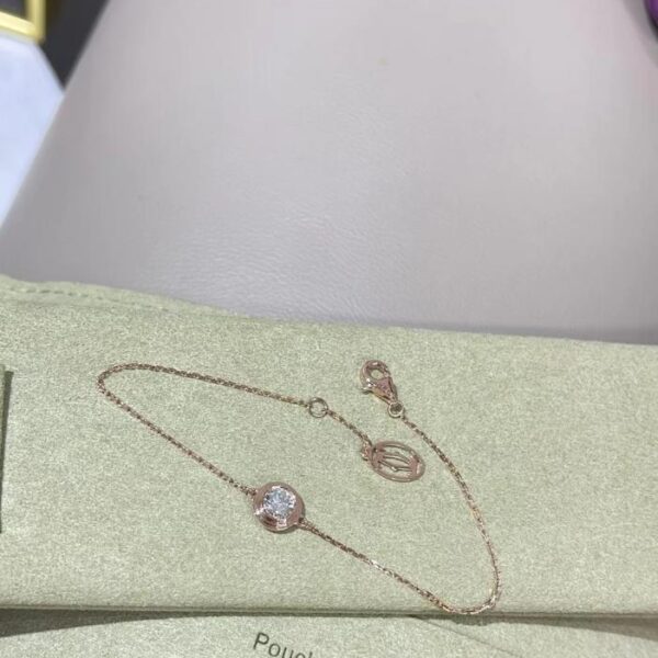 replica,repliche,fake,1:1,earrings,bracelet,ring,jewelry Set di bracciale/collana di diamanti Cartier UFO a 50 punti personalizzato (7983)