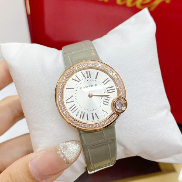 replica,repliche,fake,1:1,earrings,bracelet,ring,jewelry Orologio Cartier palloncino blu ️ Personalizzazione in oro vero 18 carati e diamanti (90E7)