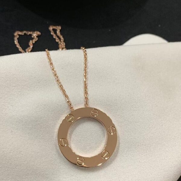 replica,repliche,fake,1:1,earrings,bracelet,ring,jewelry Collana personalizzata Cartier Diamondless Pie (9A03)