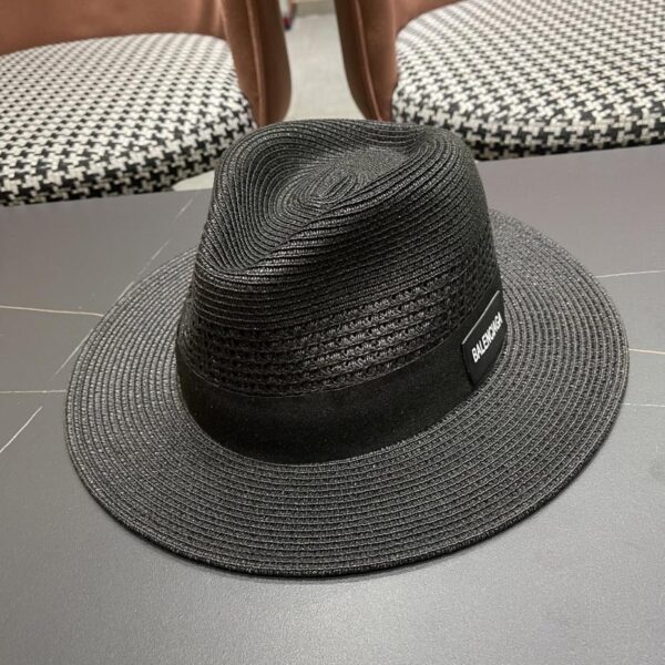 BALENCIAGA Cappello jazz unisex in treccia fine da viaggio alla moda in stile coreano