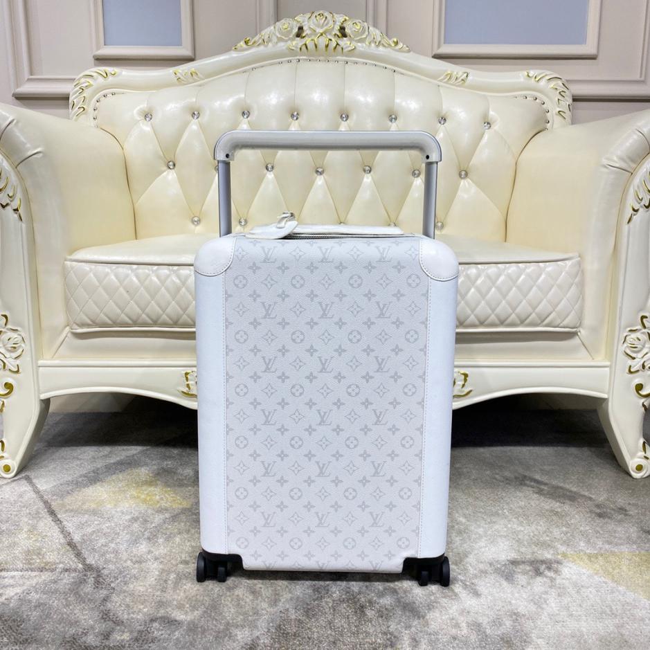 replica,repliche,fake,1:1,earrings,bracelet,ring,jewelry Valigia trolley/borsa da viaggio Louis Vuitton di alta qualità in pelle con cambio colore, con serratura personalizzata, ruota universale da 20 pollici (BB6WT)