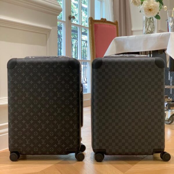 replica,repliche,fake,1:1,earrings,bracelet,ring,jewelry Louis Vuitton [versione di alta gamma da 55 cm rivestita in vera pelle] Valigia trolley a quattro ruote HORIZON/borsa da viaggio da 20 pollici (U6JC0)