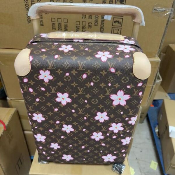 Trolley Louis Vuitton di alta gamma, in pelle cangiante, 20 pollici (OI0TA)