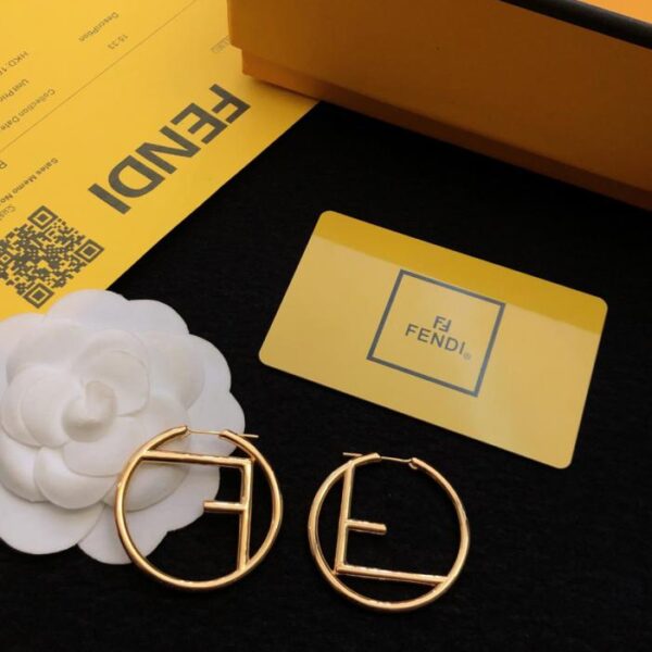 Orecchini FENDI di alta qualità personalizzabili (R64QP)