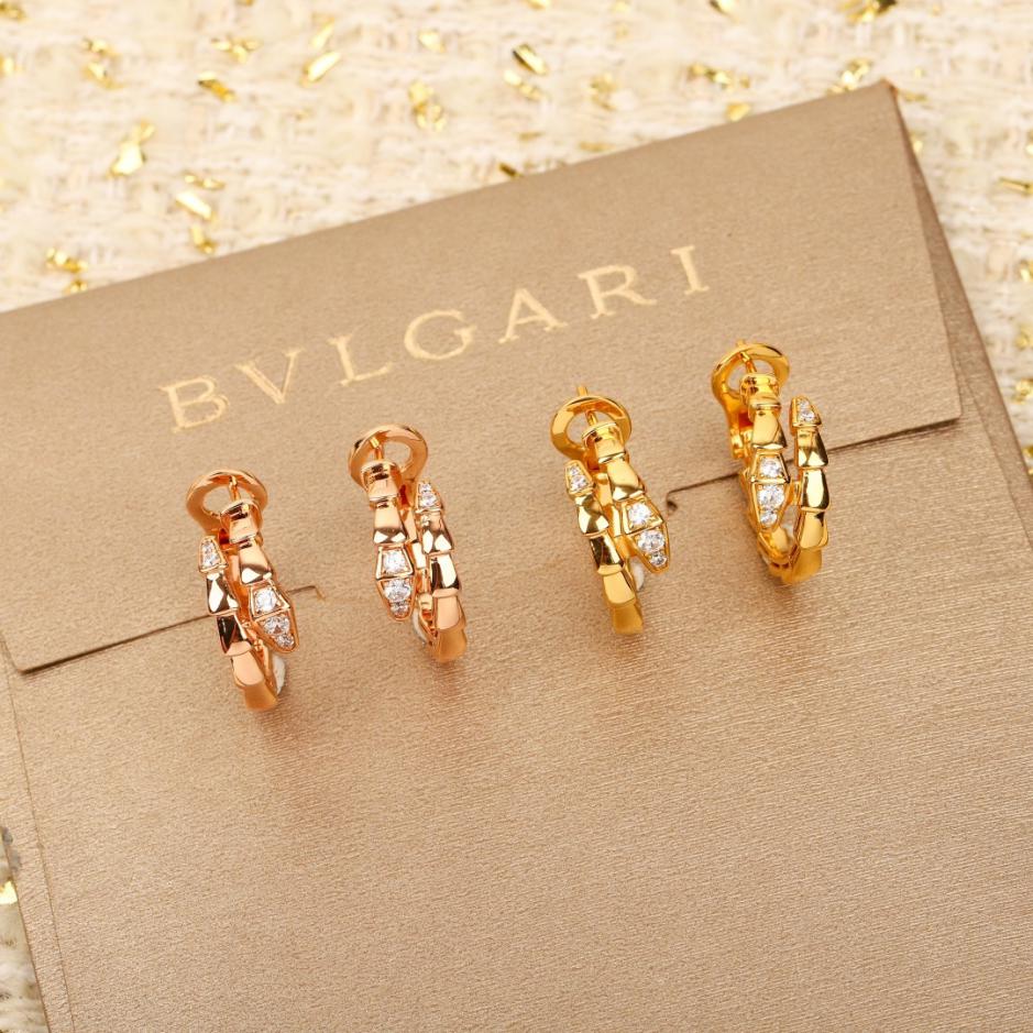 replica,repliche,fake,1:1,earrings,bracelet,ring,jewelry Contatore / Orecchini a forma di serpente, personalizzabili con oro vero e diamanti, serie SERPENTI VIPER (FAG8M)
